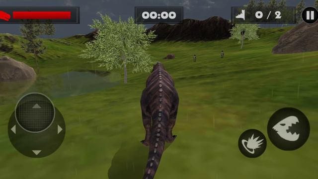 Hungry T-Rex: Island Dinosaur Hunt #1 | Android Gameplay смотреть онлайн