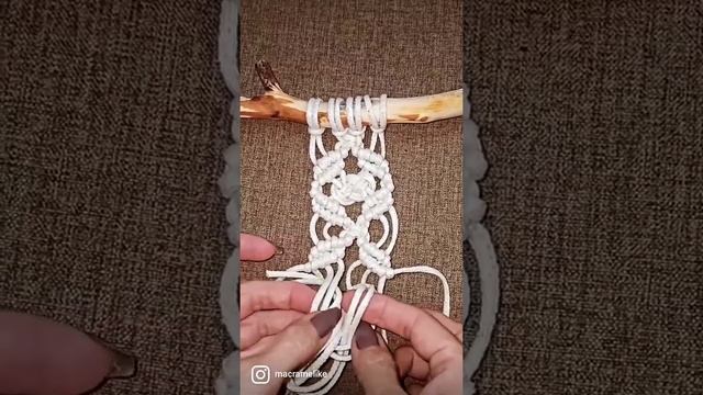 узоры макраме, узел "жозефина" смотреть онлайн