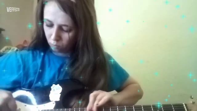 Электро гитара + акустика /Евгения Саженцева /Rock