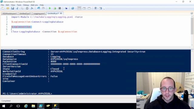 PowerShell Tutorial : Making a Logging Module смотреть онлайн