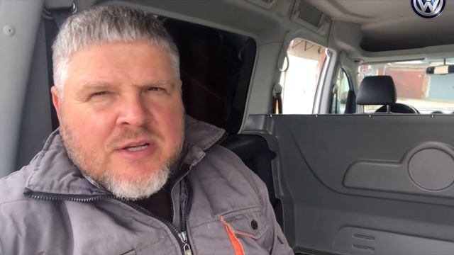 Volkswagen Caddy Maxi  перегородка грузового отсека #грузпасс