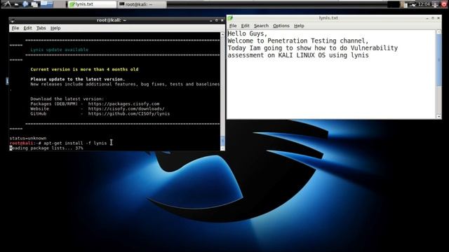 Security Auditing on linux | Vulnerability Analysis & Assessment on Kali linux смотреть онлайн