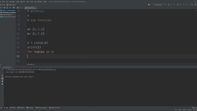 Python- ZIP Function, Making tasks easier смотреть онлайн