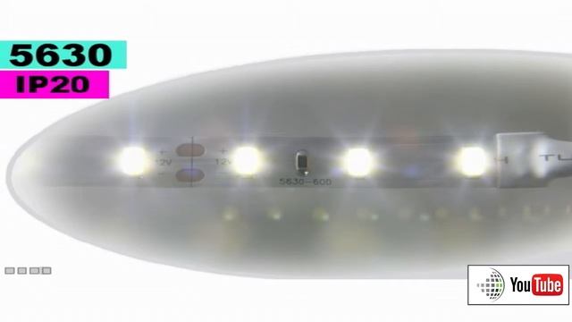 Strip LED blanc chaud léger SMD 5630 IP20 60 LED/m смотреть онлайн
