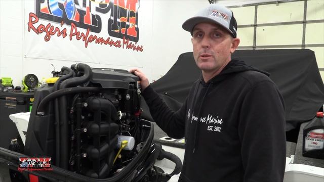 Mercury 115 Pro XS Oil change steps смотреть онлайн