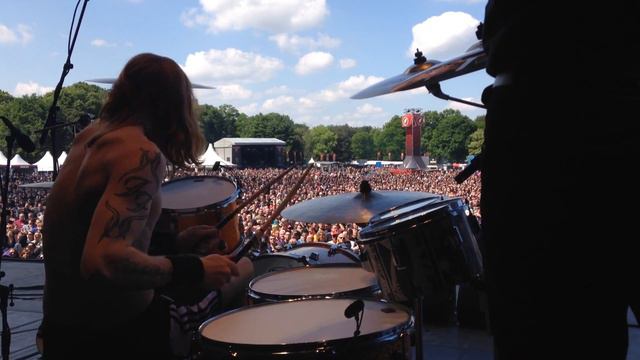 Mart Nijen Es drum solo - Vandenberg's MoonKings - FortaRock 2014 смотреть онлайн