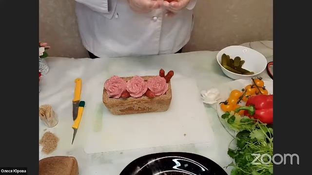 Мастер-класс "Букет к 23 февраля в хлебе" смотреть онлайн
