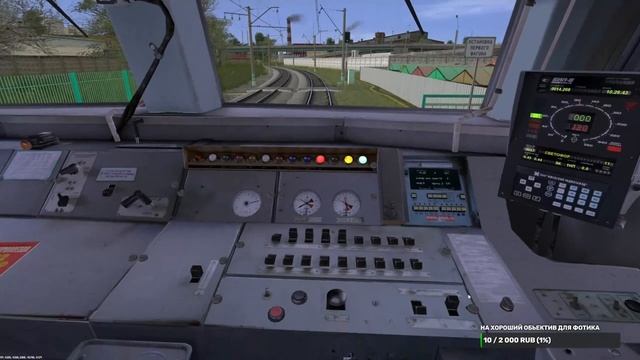 Trainz 12: ЭР2Т-7166 по маршруту Москва-Белорусская-Одинцово с информатором. смотреть онлайн