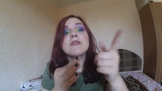 РАДУЖНЫЙ МАКИЯЖ ГЛАЗ, RAINBOW PRIDE MAKE UP | КАК СДЕЛАТЬ, ТУТОРИАЛ TUTORIAL смотреть онлайн