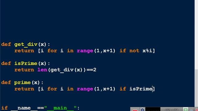 js6 q6 python def return prime смотреть онлайн