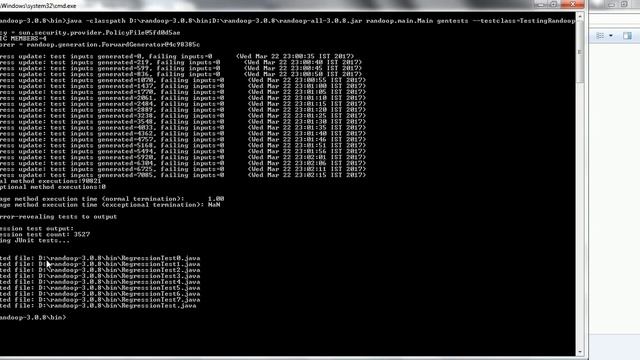 Randoop - An Automatic unit test case generation tool for Java смотреть онлайн