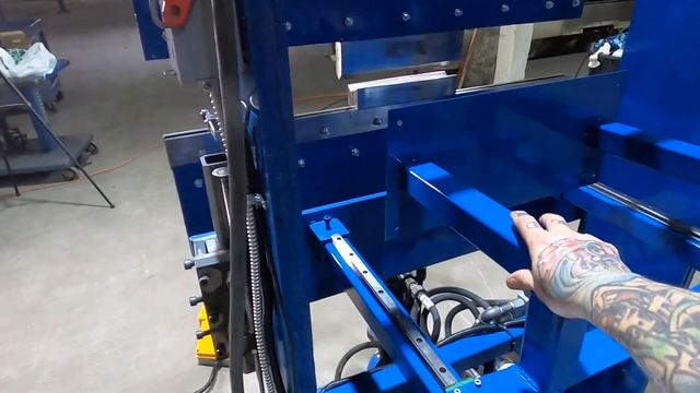 Hydraulic Press Brake For Fabrication DIY