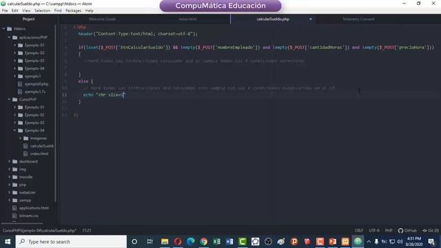 ?04. Programación Web con PHP Estructura Selectiva if - elseif - else смотреть онлайн