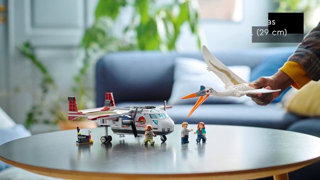 LEGO Jurassic World Dominion Quetzalcoatlus Plane Ambush Toy 76947 смотреть онлайн