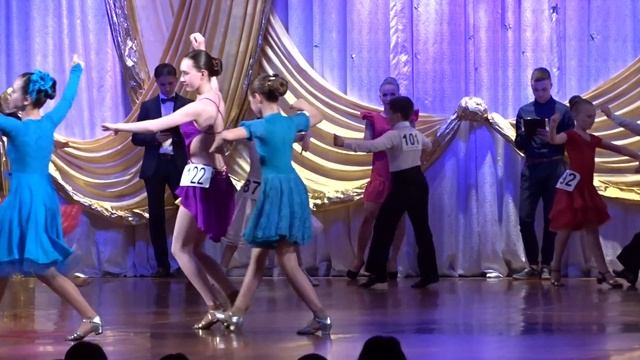 Детский танцевальный клуб "Акцент" - Полтава - 2016 - Итоги года - Ювеналы2 - квик-степ смотреть онлайн