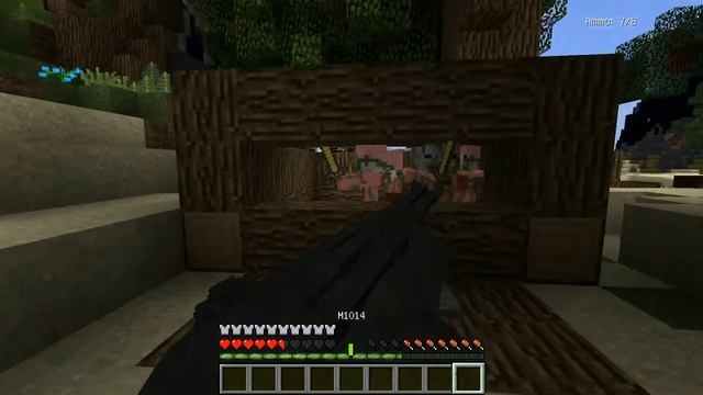 обзор мода майнкрафт Modern Warfare смотреть онлайн