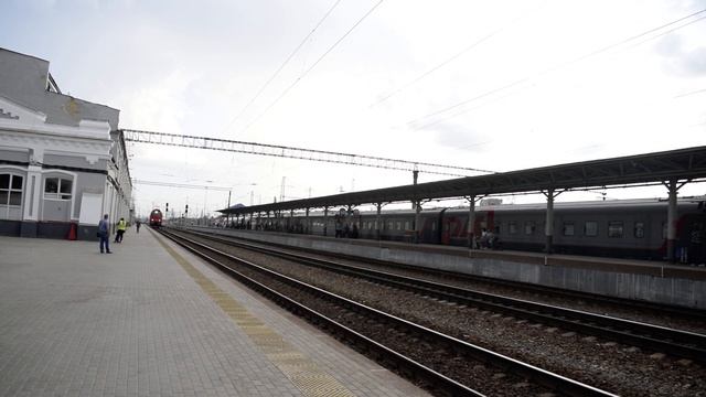 Прибытие поезда "Стриж" с сообщением"Москва - Нижний Новгород" на конечную станцию "Нижний Новгород смотреть онлайн