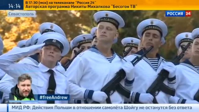 Первая российская присяга в ЧВВМУ им П С Нахимова. 2014 год. смотреть онлайн