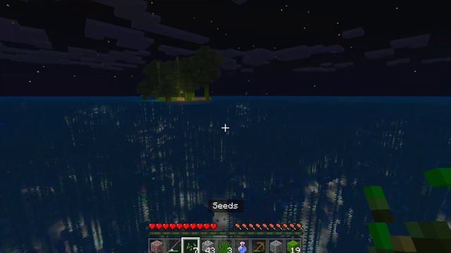 SURVIVING in the OCEAN on a RAFT WITH ZOMBIE FAMILY !! Minecraft смотреть онлайн