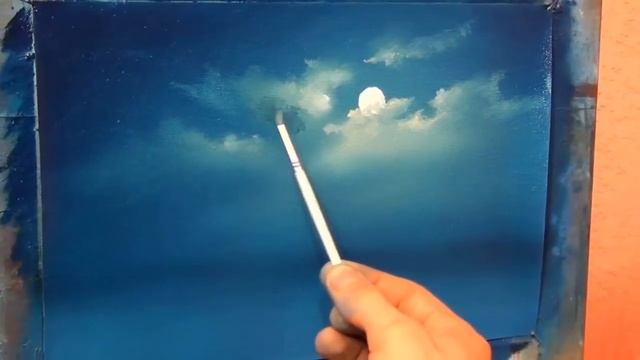 А Южаков 17 Луна Живопись маслом Мастер класс 1 смотреть онлайн