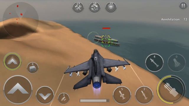 GUNSHIP BATTLE: Helicopter 3D Fighting Falcon Trial смотреть онлайн