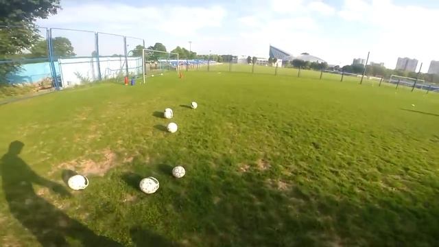 Тренировка вратаря от первого лица (GoPro) | Крумкачы смотреть онлайн