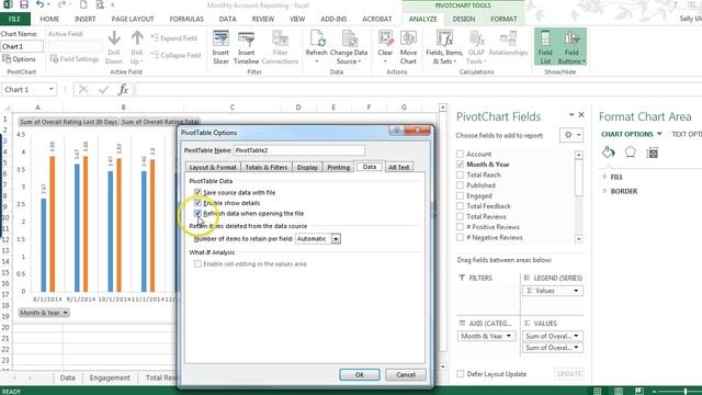 How to Auto-Refresh Pivot Chart Data in Excel смотреть онлайн
