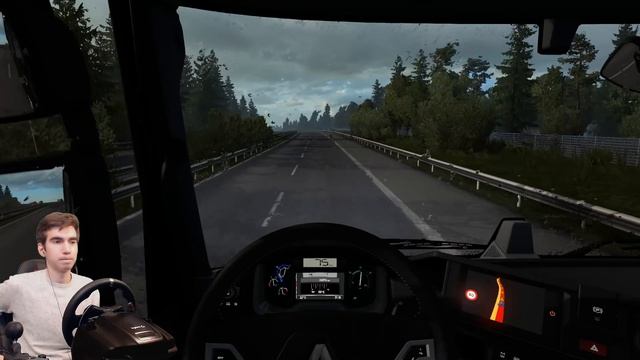 1000 КМ БЕЗ НАРУШЕНИЙ И ДТП ОДНОЙ РУКОЙ - Euro Truck Simulator 2 (1.36.2.26s) [#229] смотреть онлайн
