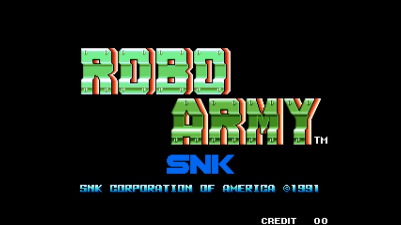 FULL GAME ARCADE Robo Army 1991 смотреть онлайн