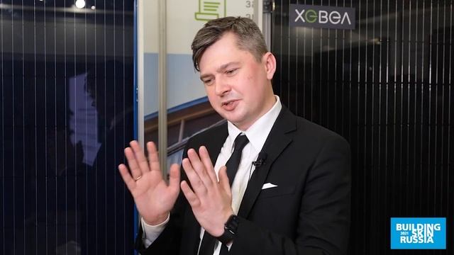 Первый фотоэлектрический фасад российского производства от компании Хевел смотреть онлайн