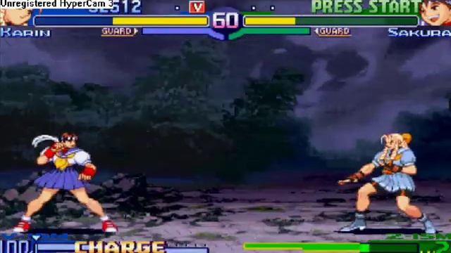 Street Fighter Alpha 3 ( Karin Vs. Sakura ) смотреть онлайн