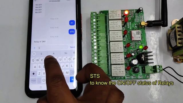 GSM BASED RELAY CONTROL NEW VERSION WITH DTMF смотреть онлайн