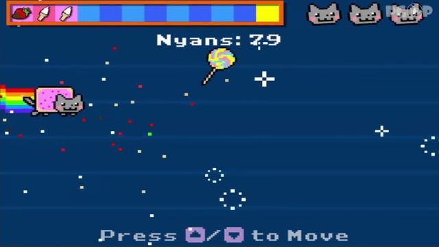 Nyan Cat Fly Game Walkthrough смотреть онлайн