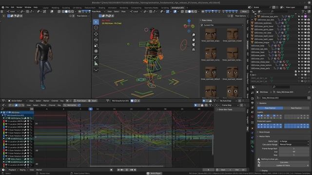 Walk With Personality Blender 3.6.3 смотреть онлайн