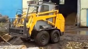 Работа погрузчика МУМС 11 БАРС  03 10 2012 год