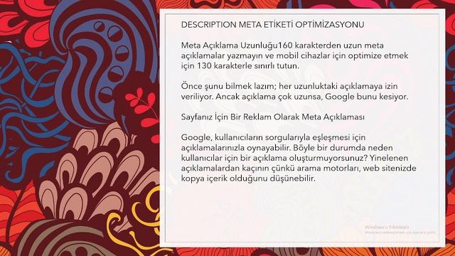 Meta Description SEO - Meta Description Nasıl Olmalı? - Description Nedir? - Meta Descriptions смотреть онлайн