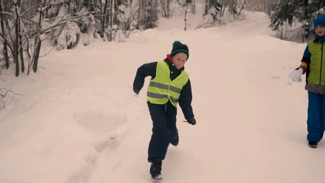 Языковой лагерь в Финляндии (г. Миккели), январь 2019 смотреть онлайн