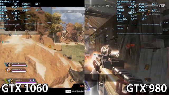 GTX 1060 6Gb Vs GTX 980 In 10 Games - Performance Test 1080p - 2019