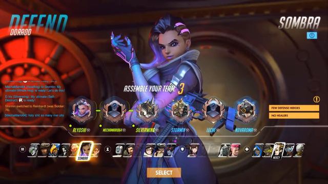 Overwatch [4] Season 3 Placement Match 1/10 смотреть онлайн