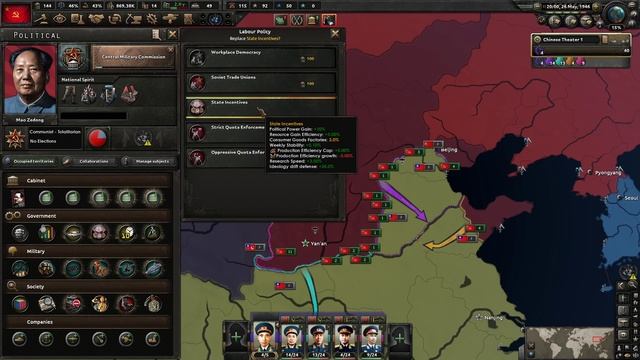 The Struggle For Manchuria || Ep.1 - Cold War Mod Communist China HOI4 Lets Play смотреть онлайн