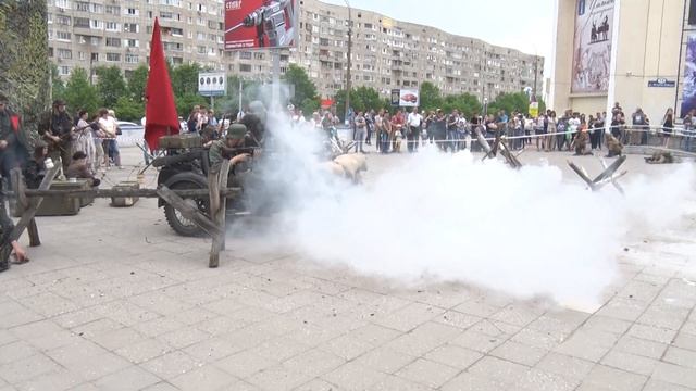 В Заволжье прошла военно-историческая реконструкция смотреть онлайн