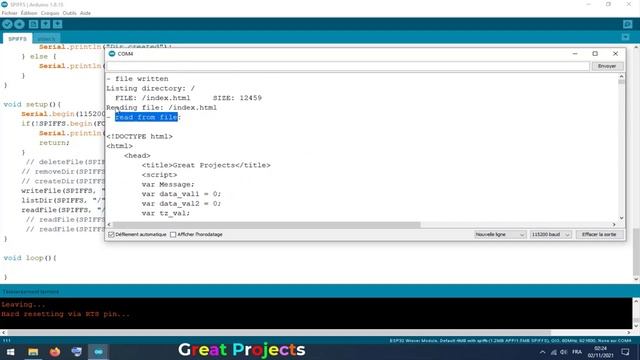 Projet With ESP32 VGA DHT11 RTC SD Card Full Project смотреть онлайн