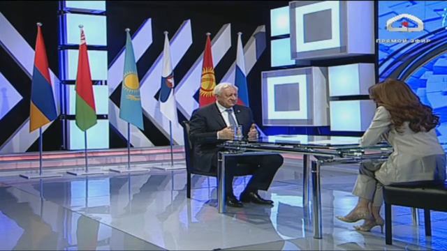 Гость в студии Председатель коллегии ЕЭК Михаил Мясникович | Евразийское время смотреть онлайн