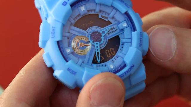 Обзор часов Casio G-SHOCK. Настроить часы Casio G-SHOCK.