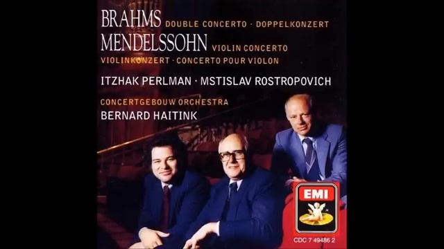 Brahms Double Concerto in A minor, Perlman, Rostropovich смотреть онлайн