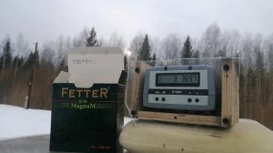 Тест отстрел патронов Феттер полумагнум 36г на Порохе К2.