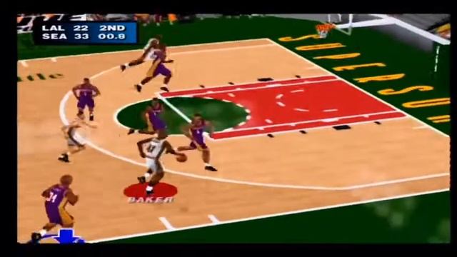 NBA Live 2000 Lakers Vs Sonics смотреть онлайн