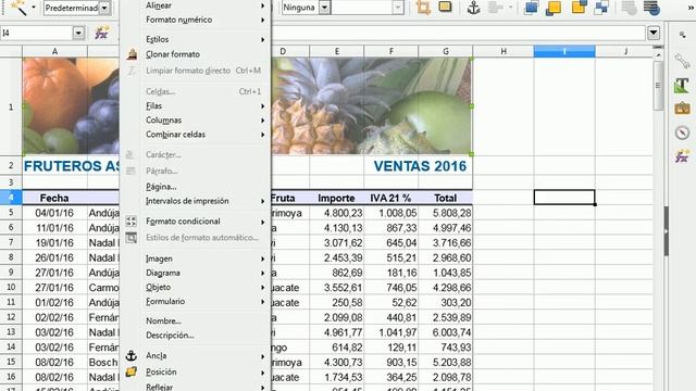C1-5-01. Inserción de imágenes en LibreOffice Calc смотреть онлайн