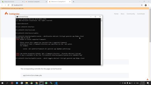 Codeigniter 4 menggunakan Interface ExtJS смотреть онлайн