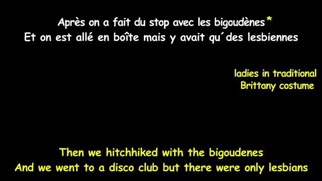 FRENCH LESSON - Learn French With Music ( FRENCH SONG  Lyrics + Translation ) Matmatah - Les Mouton